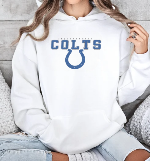 Indianapolis Colts Gameday Couture Women's Big Goals Oversized T-Shirt Unisex Hoodie