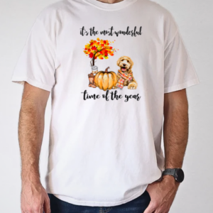 It's The Most Wonderful Time Of The Year Labradoodle Dog T-Shirt Classic Men's T-shirt