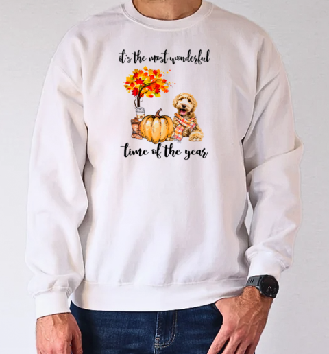 It's The Most Wonderful Time Of The Year Labradoodle Dog T-Shirt Unisex Sweatshirt