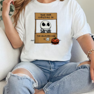 Jack Skellington X Peanuts take over Christmas 5 The Halloween King is in T-Shirt Classic Women's T-shirt