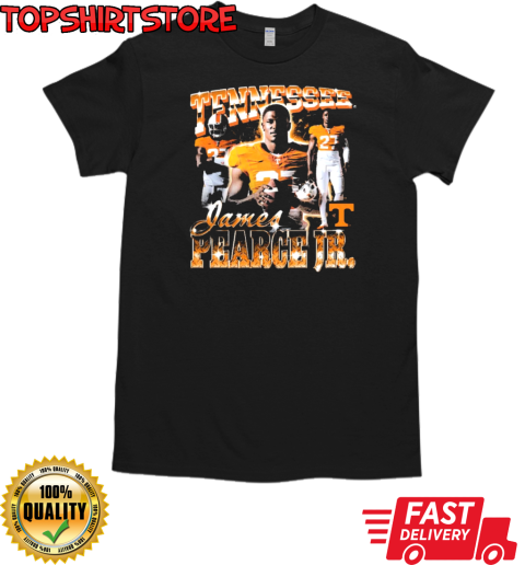 James Pearce Jr. Tennessee Volunteers 90s Graphic T-Shirt Classic Men's T-shirt