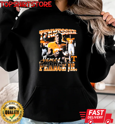 James Pearce Jr. Tennessee Volunteers 90s Graphic T-Shirt Unisex Hoodie