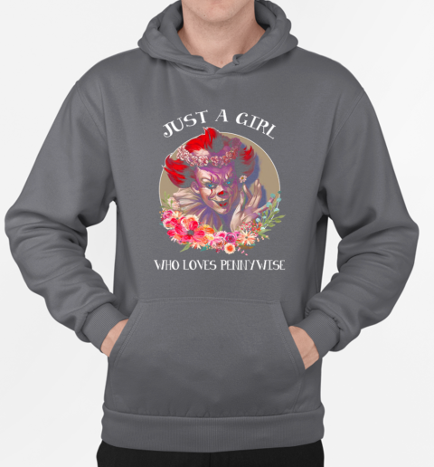 Just A Girl Who Loves Pennywise T-Shirt Unisex Hoodie