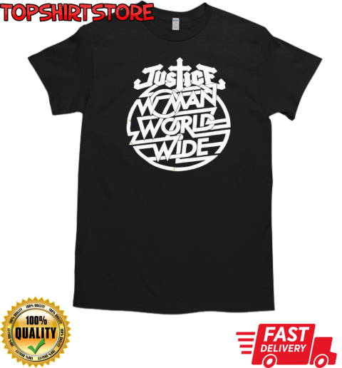 Justice woman worldwide T-Shirt Classic Men's T-shirt