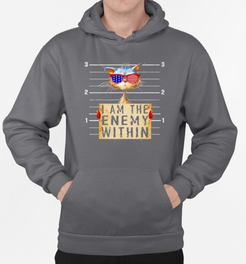 Kamala Harris 2024 I am the enemy within meme T-Shirt Unisex Hoodie