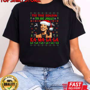 Kamala Harrismas Tis The Season To Be Jolly For Christmas Holiday T-Shirt Classic Women's T-shirt