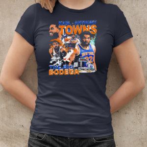 Karl Anthony Towns New York Knicks NBA basketball The Big Bodega graphic T-Shirt Classic Women's T-shirt