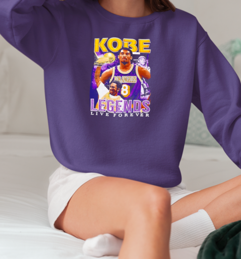 Kobe Legends live forever vintage T-Shirt Unisex Sweatshirt