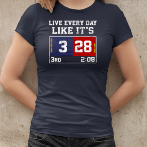 Live Every Day Like It's 28 3 T-Shirt Classic Women's T-shirt