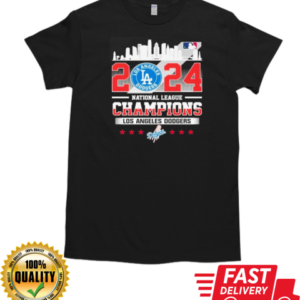 Los Angeles Dodgers 2024 National League Champions NLCS T-Shirt Classic Men's T-shirt