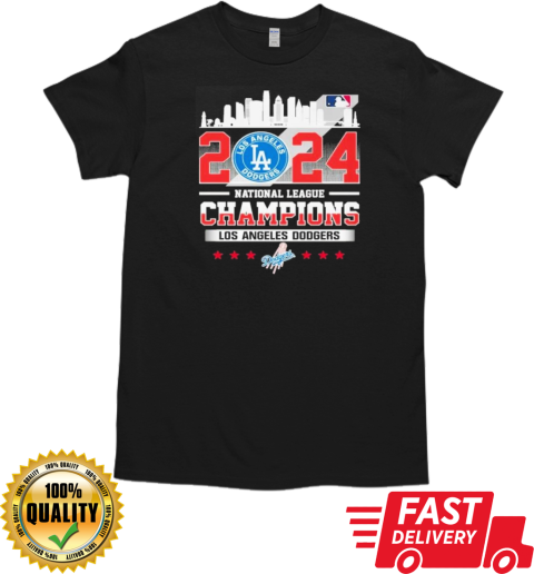 Los Angeles Dodgers 2024 National League Champions NLCS T-Shirt Classic Men's T-shirt