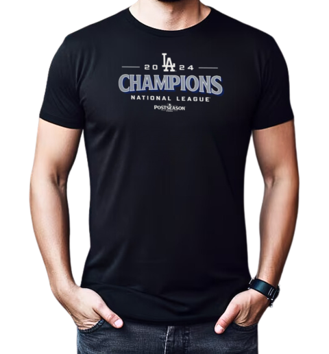 Los Angeles Dodgers 2024 National League Champions Roster Postseason 2024 T-Shirt Classic Men's T-shirt