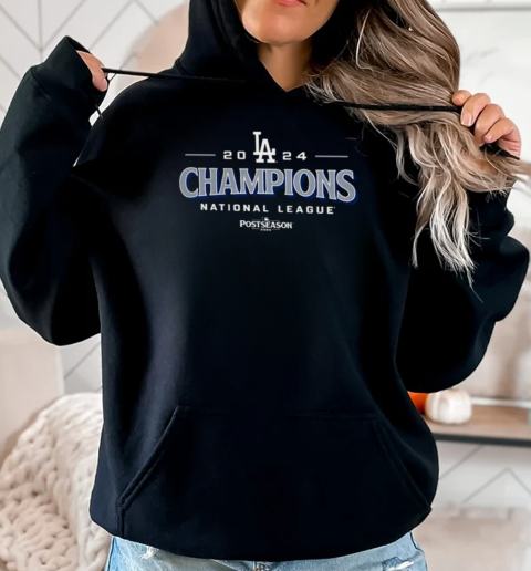 Los Angeles Dodgers 2024 National League Champions Roster Postseason 2024 T-Shirt Unisex Hoodie