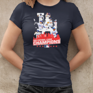 Los Angeles Dodgers 2024 National League Champions Skyline NLCS T-Shirt Classic Women's T-shirt