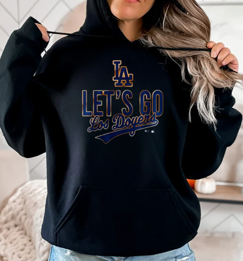 Los Angeles Dodgers 2024 National League Champions – LA Dodgers Let Go T-Shirt Unisex Hoodie