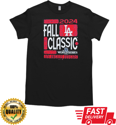 Los Angeles Dodgers Fall Classic World Series 2024 T-Shirt Classic Men's T-shirt