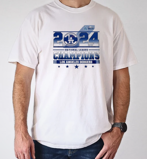 Los Angeles Dodgers National League Champions Victory 2024 T-Shirt Classic Men's T-shirt