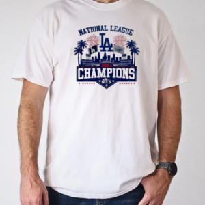 Los Angeles Dodgers Victory National League NLCS Champions 2024 T-Shirt Classic Men's T-shirt