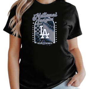 Los Angeles Dodgers WS 2024 National League Champions Tri Blend T-Shirt Classic Women's T-shirt