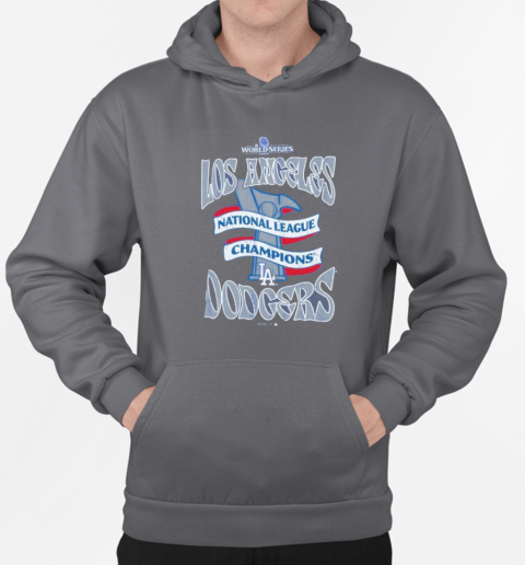 Los Angeles Dodgers World Series National League Champions T-Shirt Unisex Hoodie