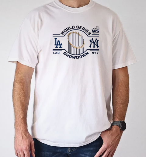 Los Angeles Dodgers vs New York Yankees 2024 World Series Matchup Changeup T-Shirt Classic Men's T-shirt