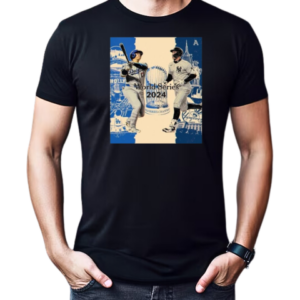 Los Angeles Dodgers vs. New York Yankees In The 2024 World Series Poster T-Shirt Classic Men's T-shirt