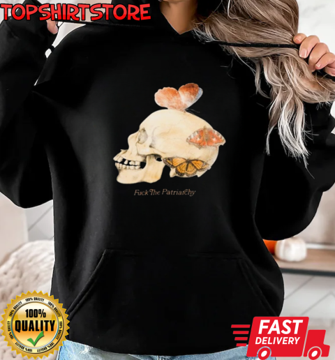 Ludwig Fuck The Patriarchy Skull T-Shirt Unisex Hoodie