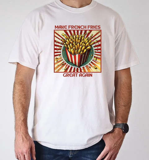 MagaDonalds make french fries great again retro T-Shirt Classic Men's T-shirt