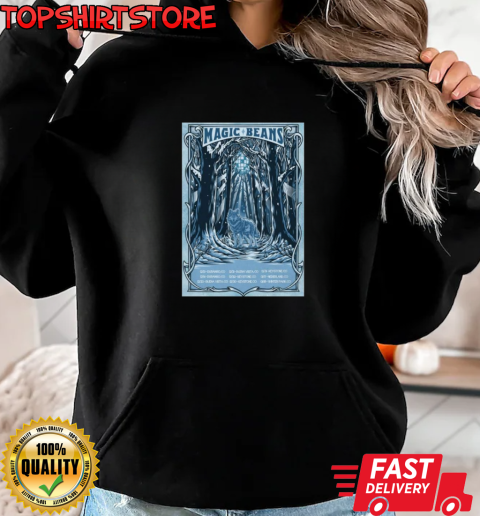 Magic Beans Colorado Winter 2024 Show Poster T-Shirt Unisex Hoodie