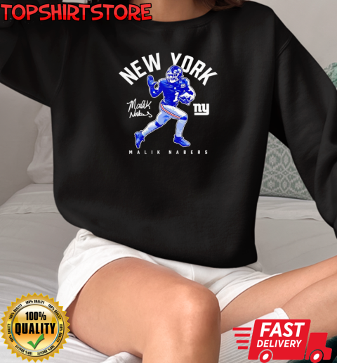 Malik Nabers New York Giants stiff arm vintage T-Shirt Unisex Sweatshirt