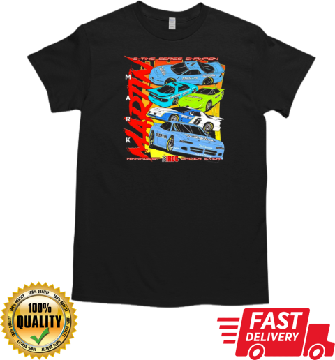 Mark Martin 5 Time Series Champion Grp Hea T-Shirt Classic Men's T-shirt