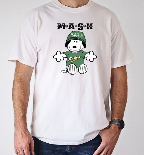 Mash 4077th Radar Snoopy T-Shirt Classic Men's T-shirt