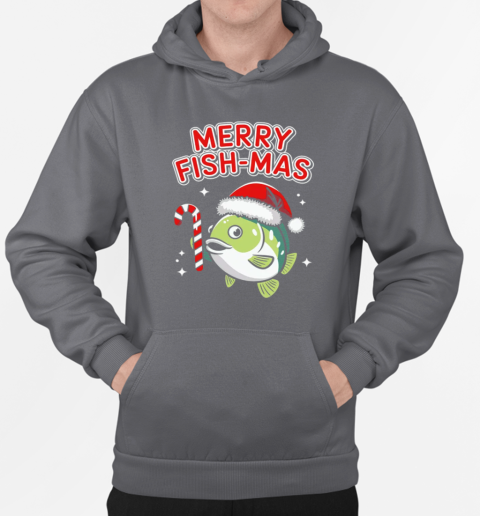 Merry Fish mas T-Shirt Unisex Hoodie