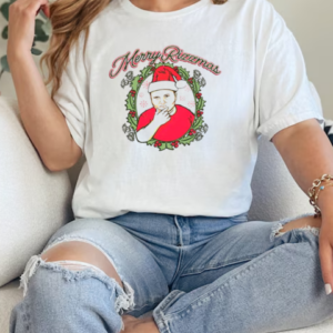 Merry Rizzmas Christmas wreath T-Shirt Classic Women's T-shirt