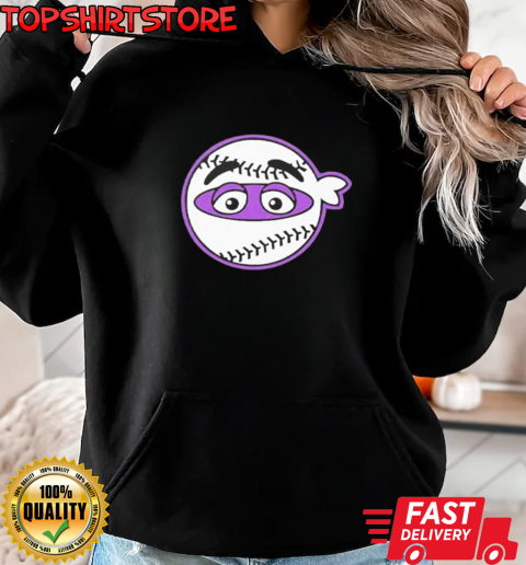 Mets Pitching Ninja Grimace T-Shirt Unisex Hoodie