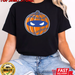 Mets Pitching Ninja Pumpkin T-Shirt Classic Women's T-shirt