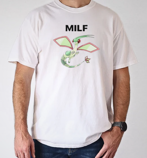 Milf Man Flygon Pokemon Anime Cartoon T-Shirt Classic Men's T-shirt