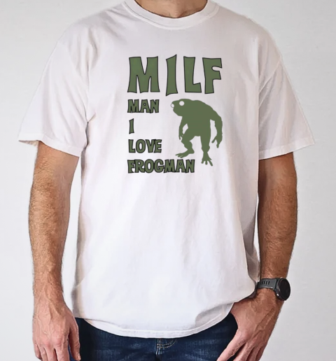 Milf man I love frogman T-Shirt Classic Men's T-shirt