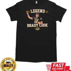 Mizzou Tigers Football The Legend Of Brady Cook T-Shirt Classic Men's T-shirt