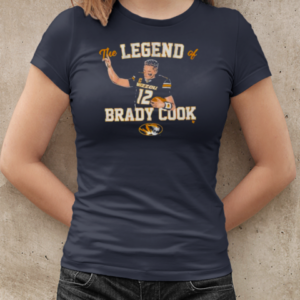 Mizzou Tigers Football The Legend Of Brady Cook T-Shirt Classic Women's T-shirt