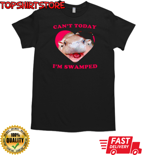 Moo Deng can't today I'm swamped T-Shirt Classic Men's T-shirt