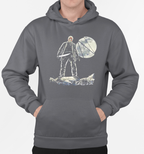 Moon Slasher Halloween T-Shirt Unisex Hoodie