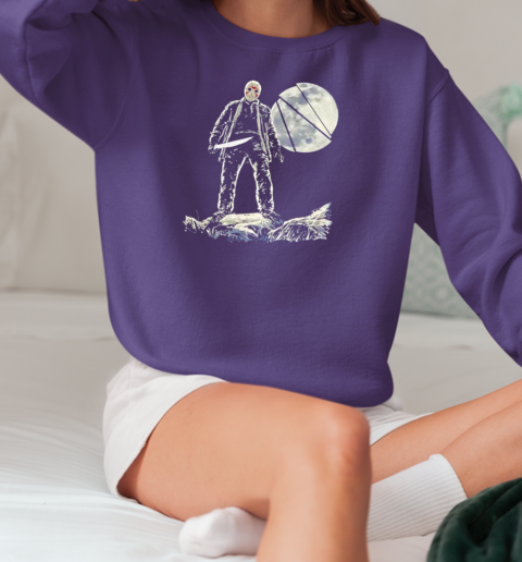 Moon Slasher Halloween T-Shirt Unisex Sweatshirt