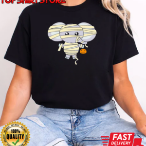 Mummy Elephant Trick or Treating Costume Cute Halloween 2024 T-Shirt Classic Women's T-shirt