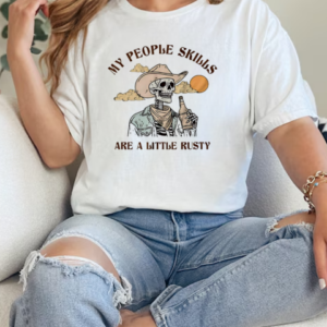 My people skills are a little rusty skeleton T-Shirt Classic Women's T-shirt