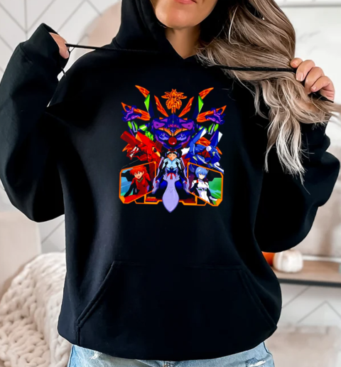 Neon Genesis Evangelion Project Eva T-Shirt Unisex Hoodie