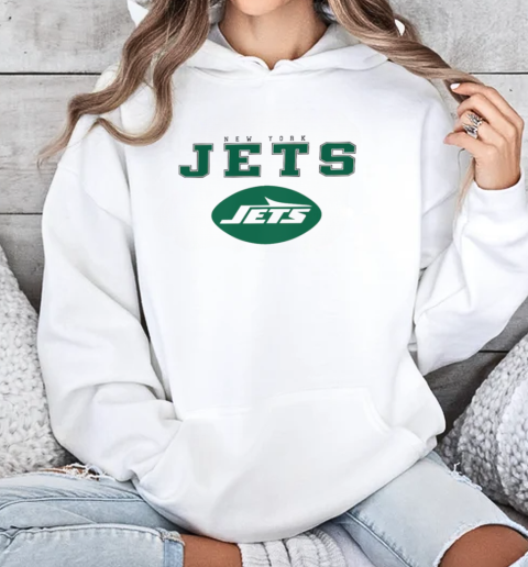 New York Jets Gameday Couture Women's Big Goals Relaxed Fit French Terry Pullover T-Shirt Unisex Hoodie