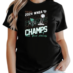 New York Liberty 2024 WNBA Finals Champions Blackwash T-Shirt Classic Women's T-shirt