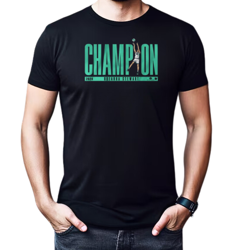 New York Liberty Breanna Stewart Champion 2024 T-Shirt Classic Men's T-shirt