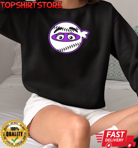 New York Mets pitching ninja Grimace edition T-Shirt Unisex Sweatshirt